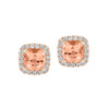 Champagne Sapphire Earrings-CE4298RCS