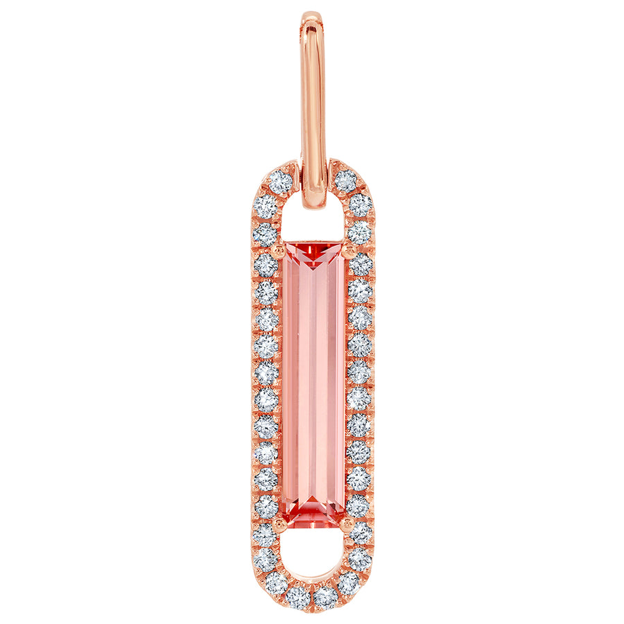 Champagne Sapphire Pendant