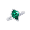 Emerald Ring-CR10426WEM