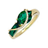 Emerald Ring-CR11873YEM