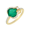 Emerald Ring-CR8208YEM