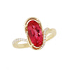 Padparadscha Ring-CR8263YPD