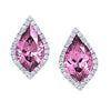 Pink Sapphire Earrings-CE3831WPS