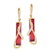 Padparadscha Earrings-CE4391YPD