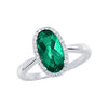 Emerald Ring-CR10423WEM