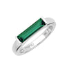 Emerald Ring-CR13125WEM