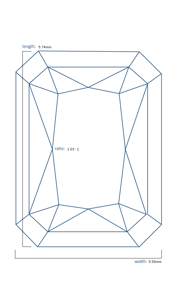 Radiant Lab-Grown Diamond
