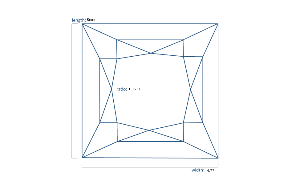 Princess Lab-Grown Diamond