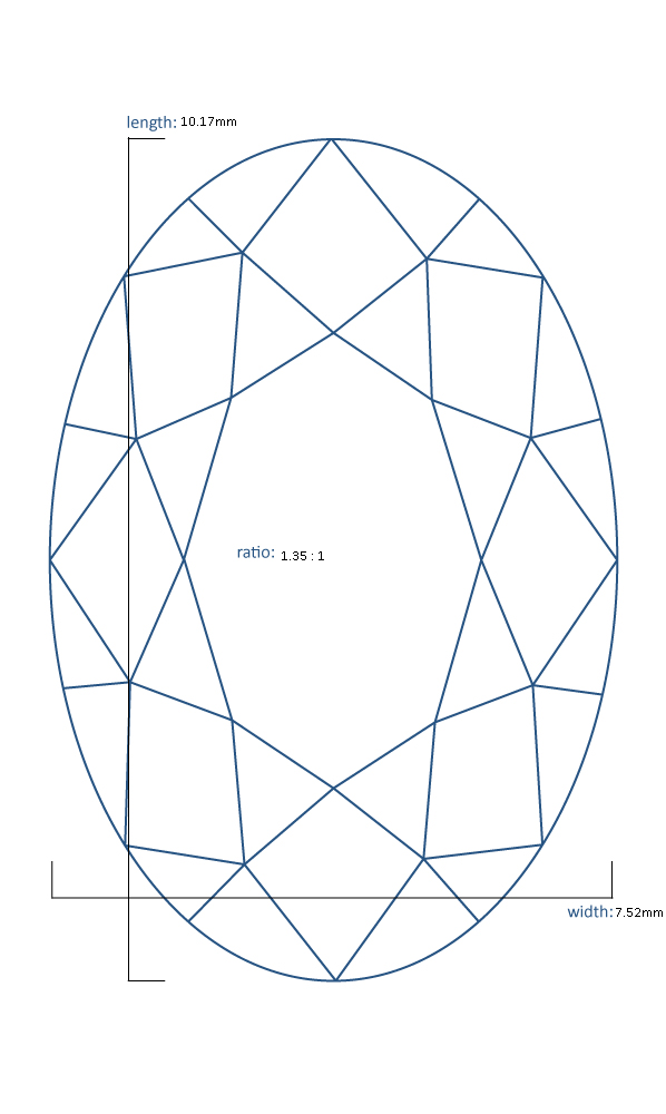 Oval Lab-Grown Diamond