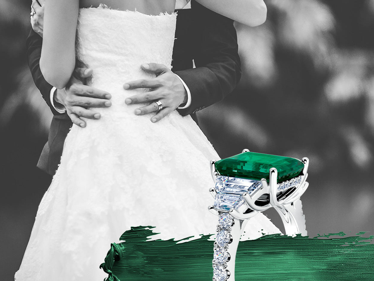 Green is the New White: 5 Lab-Grown Bridal Jewelry Trends