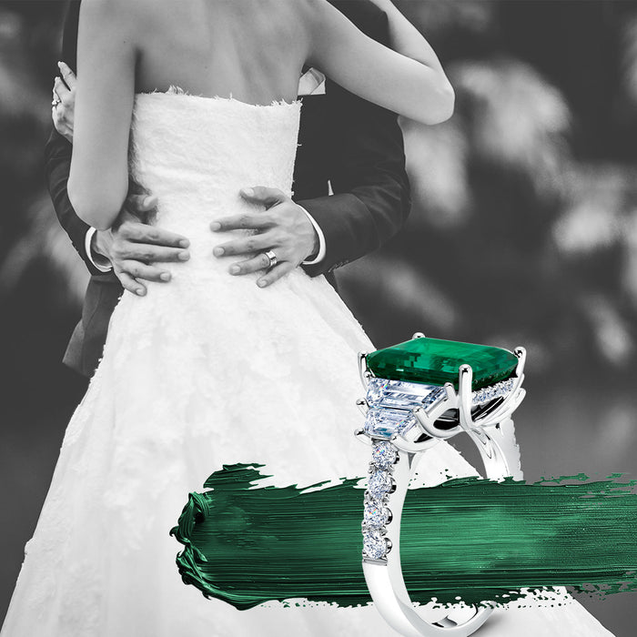 Green is the New White: 5 Lab-Grown Bridal Jewelry Trends