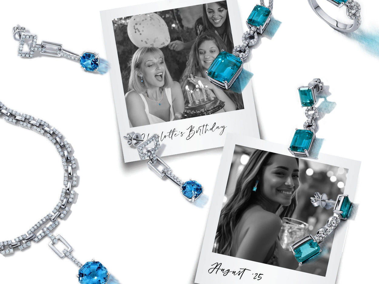 7 Sensational Summer Styles with Vibrant Lab-Grown August Birthstones