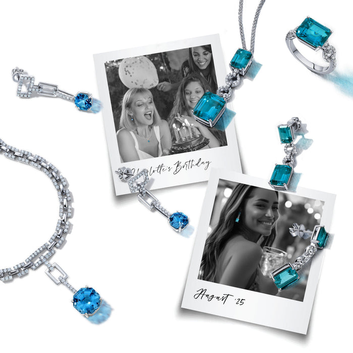 7 Sensational Summer Styles with Vibrant Lab-Grown August Birthstones