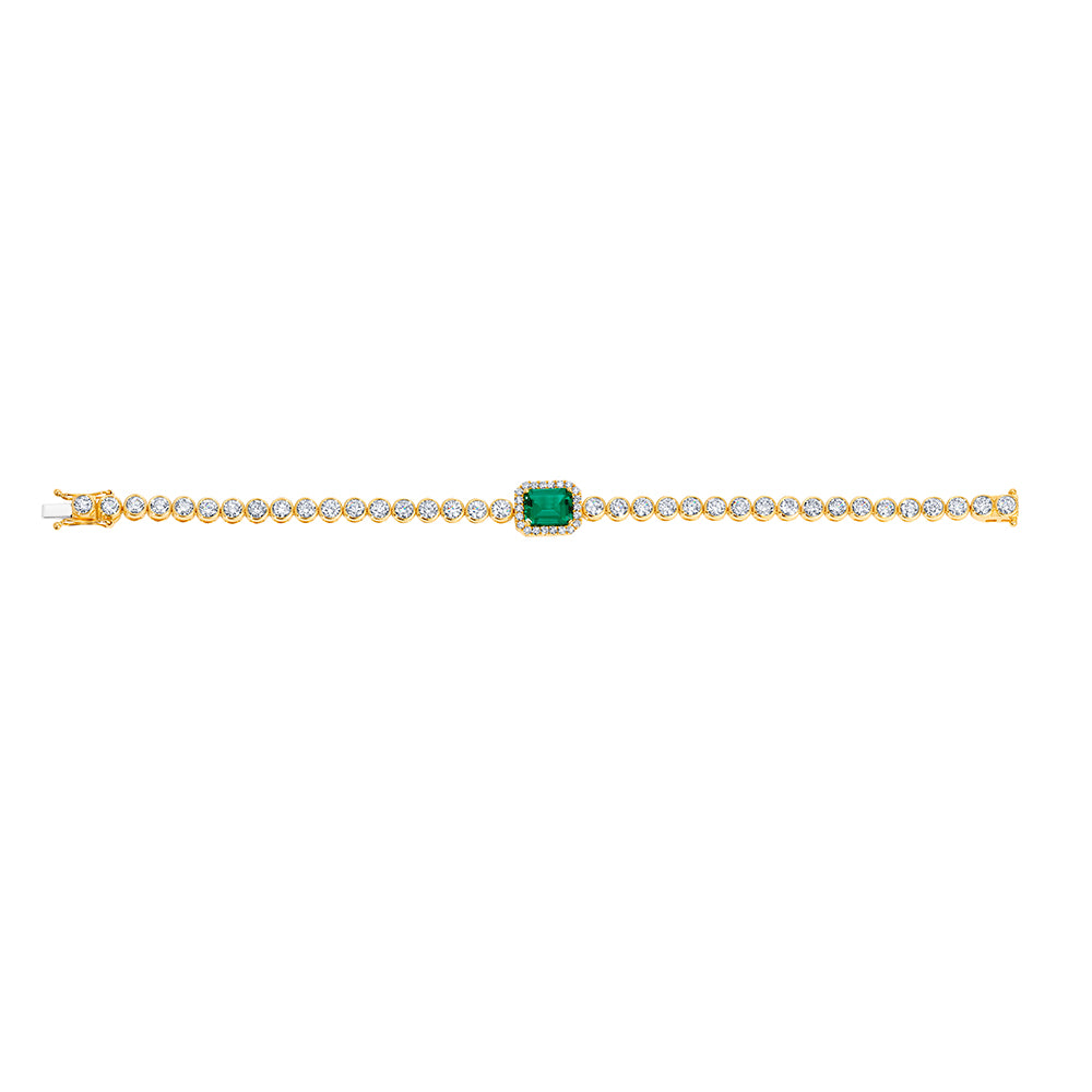 Emerald Tennis Bracelet