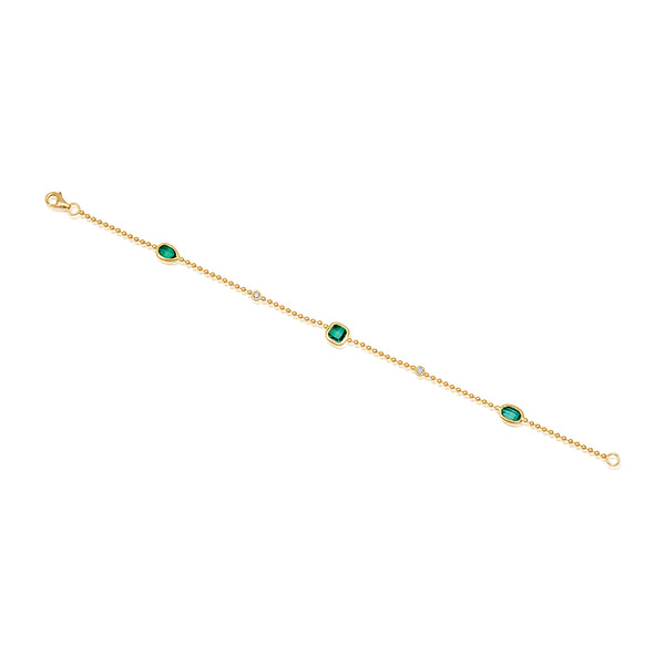 Emerald Chain Bracelet - Chatham Inc.