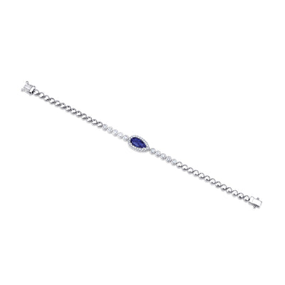 Blue Sapphire Bracelet