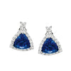 Blue Sapphire Earrings