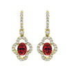 Ruby Earrings