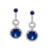 Blue Sapphire Earrings