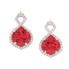 Padparadscha Earrings