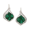 Emerald Earrings-CE3077WEM