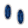 Blue Sapphire Earrings