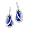 Blue Sapphire Earrings