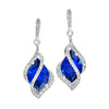 Blue Sapphire Earrings