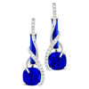 Blue Sapphire Earrings