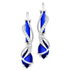 Blue Sapphire Earrings