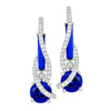 Blue Sapphire Earrings