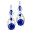 Blue Sapphire Earrings