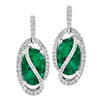 Emerald Earrings-CE4154WEM