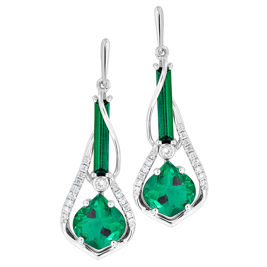 Emerald Earrings