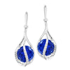 Blue Sapphire Earrings