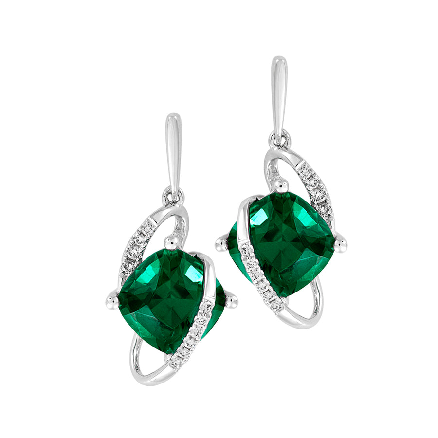 Emerald Earrings