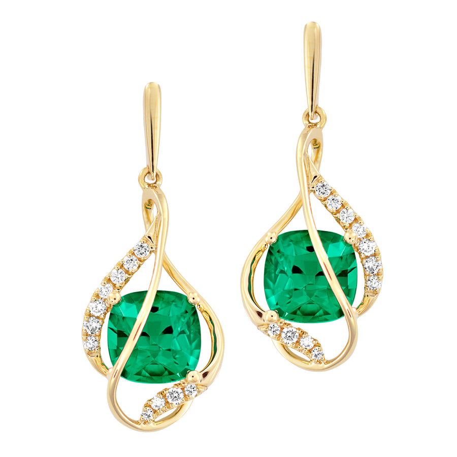 Emerald Earrings