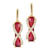 Padparadscha Earrings-CE4380YPD