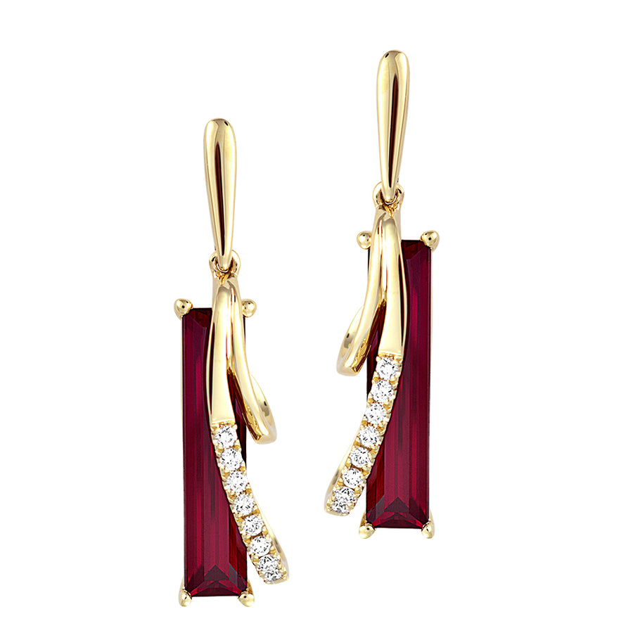 Ruby Earrings