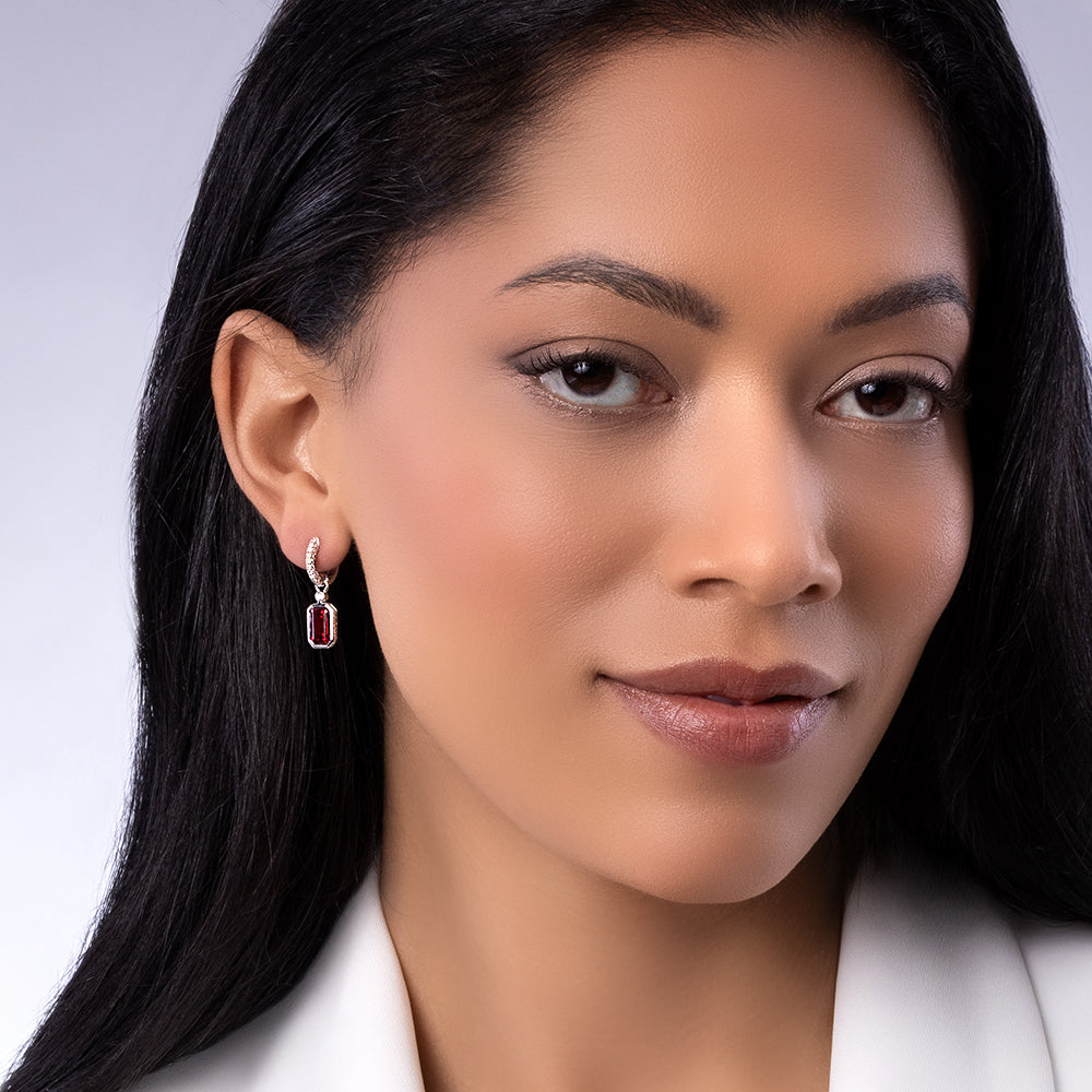 Ruby Earrings