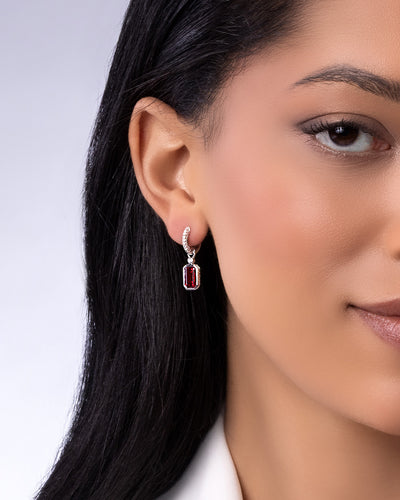 Ruby Earrings
