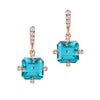 Paraiba Colored Spinel Earrings
