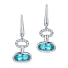 Paraiba Colored Spinel Earrings