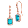 Paraiba Colored Spinel Earrings