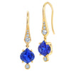 Blue Sapphire Earrings