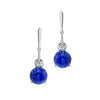 Blue Sapphire Earrings