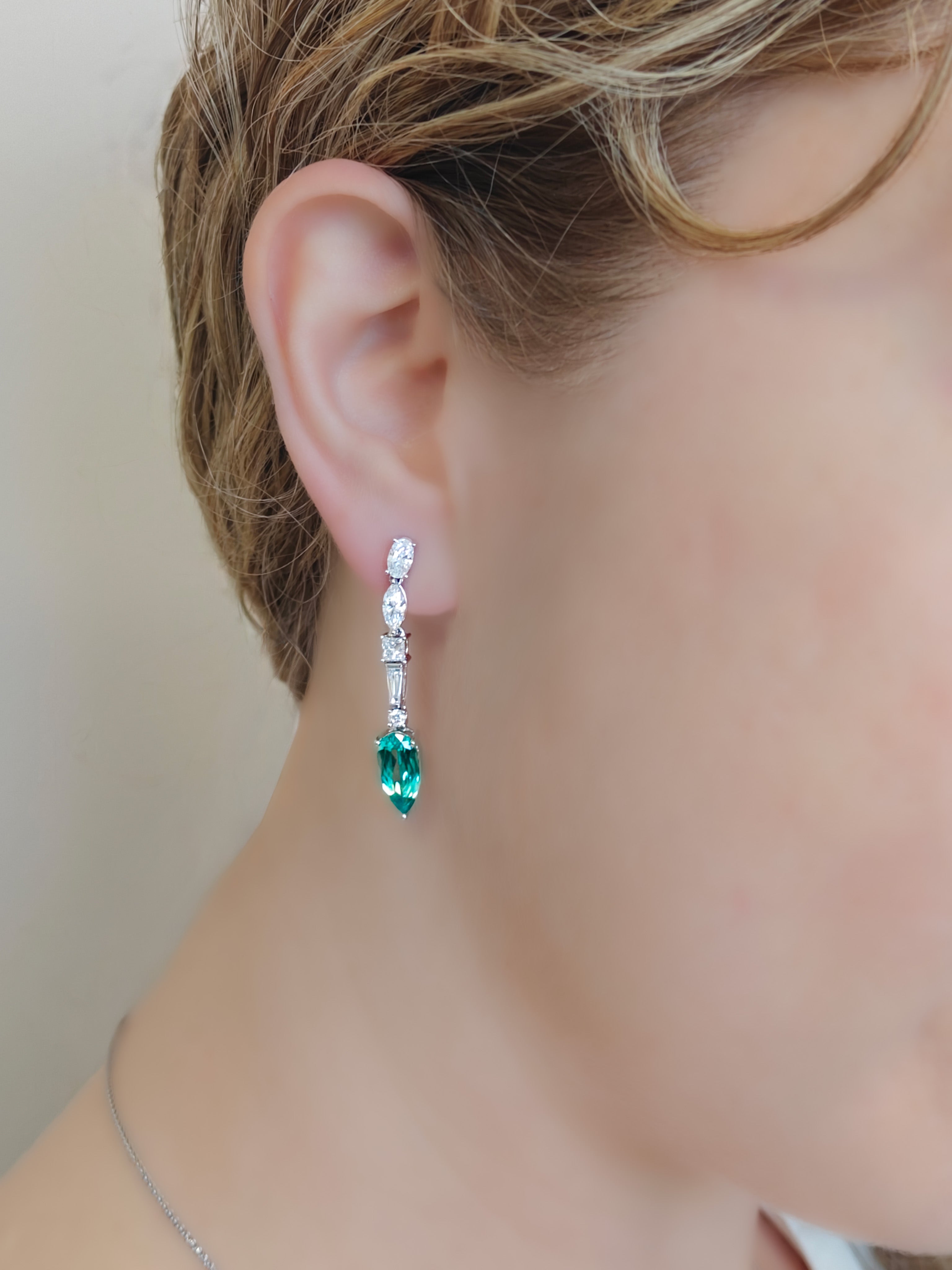 Chrysoberyl Earrings