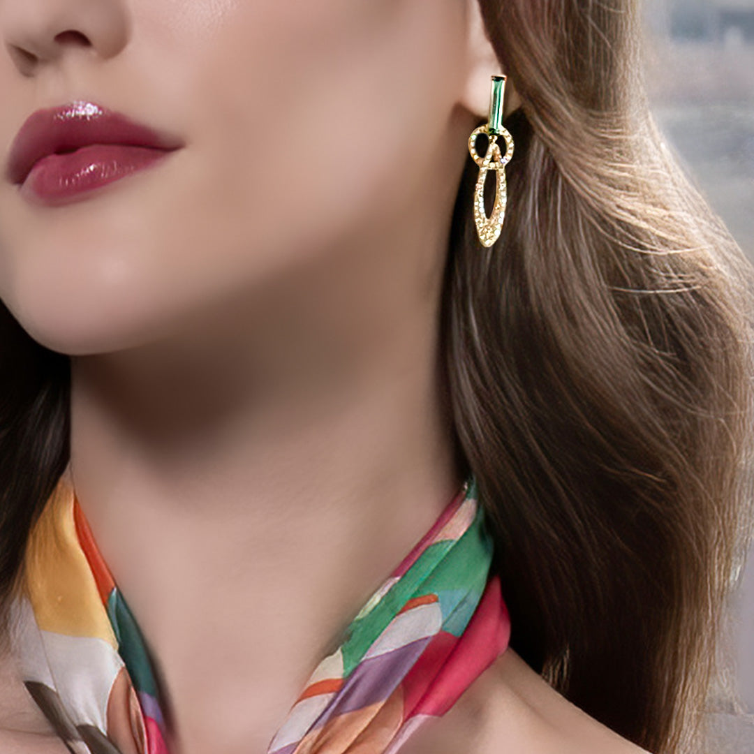 Chrysoberyl Earrings