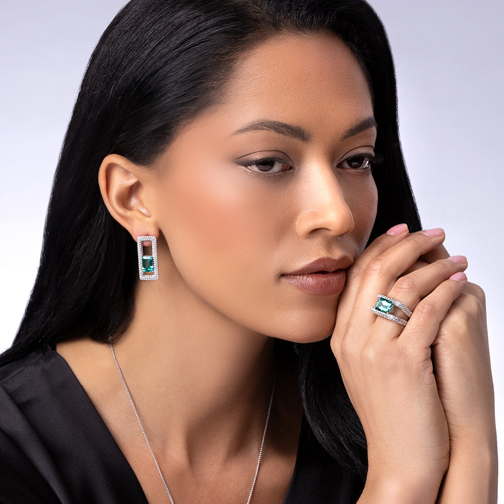 Chrysoberyl Earrings