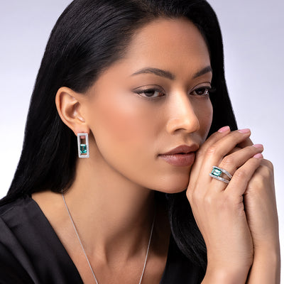Chrysoberyl Earrings